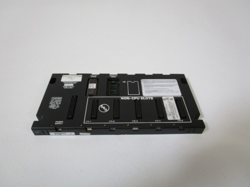 GE FANUC BASE 5 SLOT W/CPU IC693CPU313S *USED*