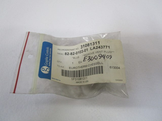 LOT OF 2 GRAPHIC CONTROLS BLUE MARKER 82-82-0103-01 *NEW IN BAG*