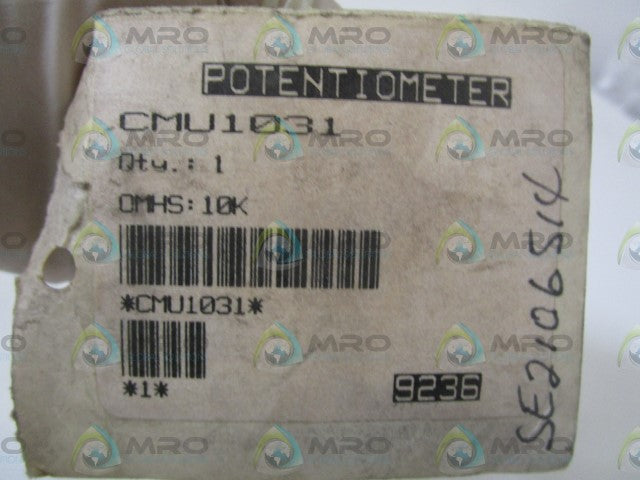 OHMITE 10KOHMS POTENTIOMETER CMU1031 *ORIGINAL PACKAGE*