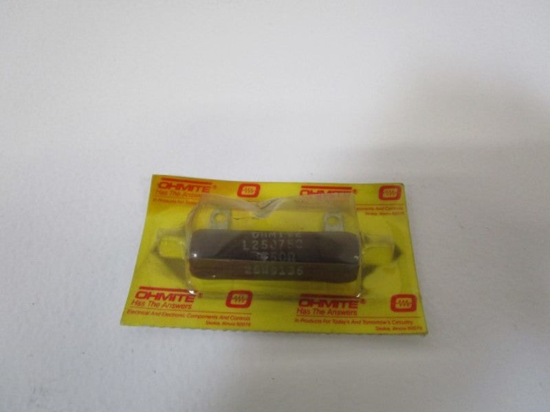 OHMITE 750OHMS RESISTOR L25J750  ORIGINAL PACKAGE