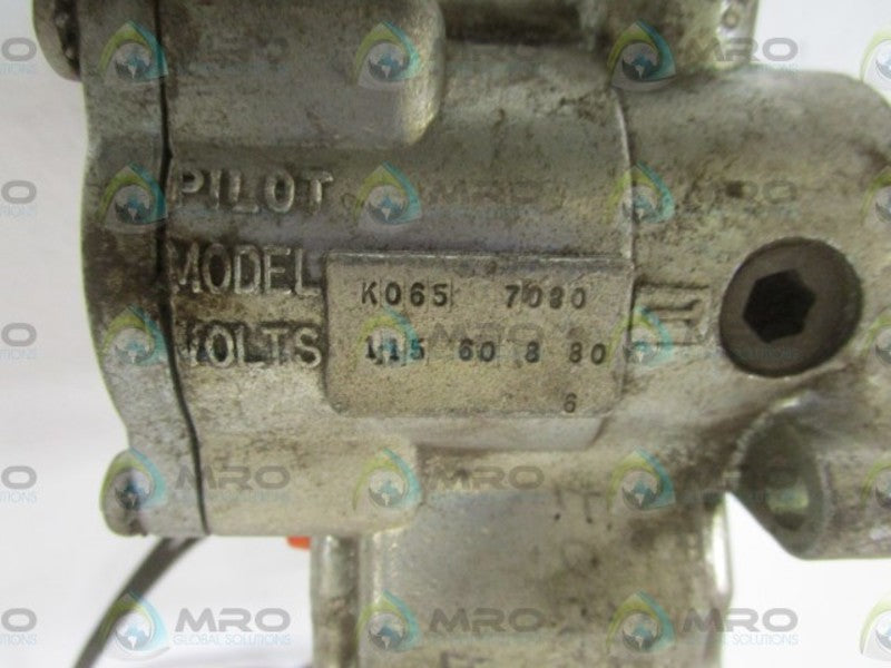 BELLOWS VALVAIR PILOT VALVE K065-7080  UNMP