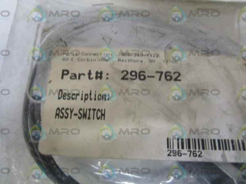 ASSY-SWITCH 296-762  NSNP IN BAG