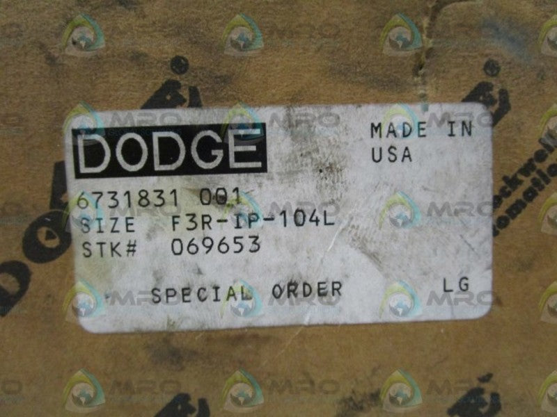 DODGE 069653 F3R-IP-104L  NSMP