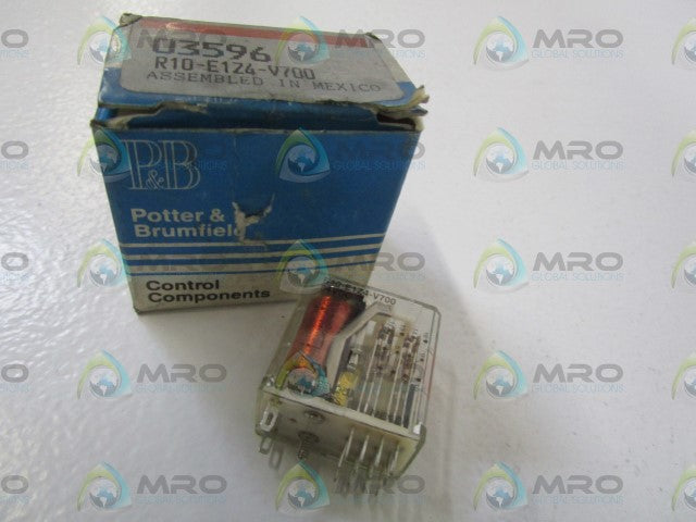 POTTER & BRUMFIELD POWER RELAY 24VDC R10-E1Z4-V700 *NEW IN BOX*