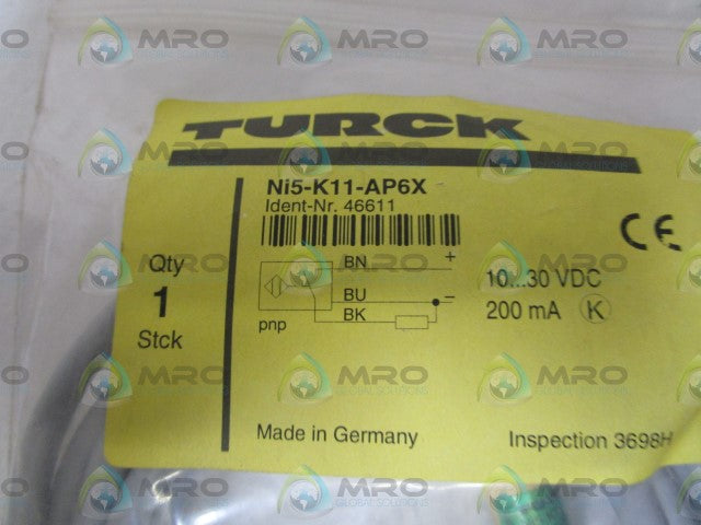 TUCK PROXIMITY SENSOR Ni5-K11-AP6X *NEW IN BAG*