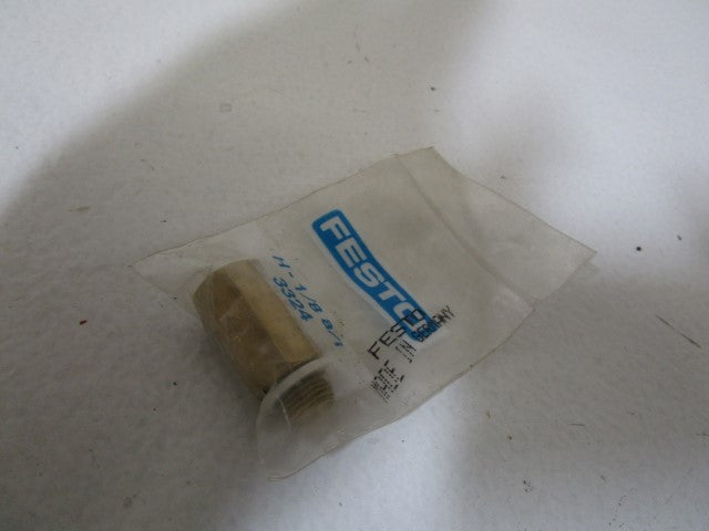FESTO 3324 NON-RET. VALVE H-1/8-A/I * NEW IN FACTORY BAG *