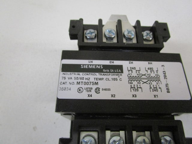 SIEMENS TRANSFORMER MT0075M *NEW IN BOX*