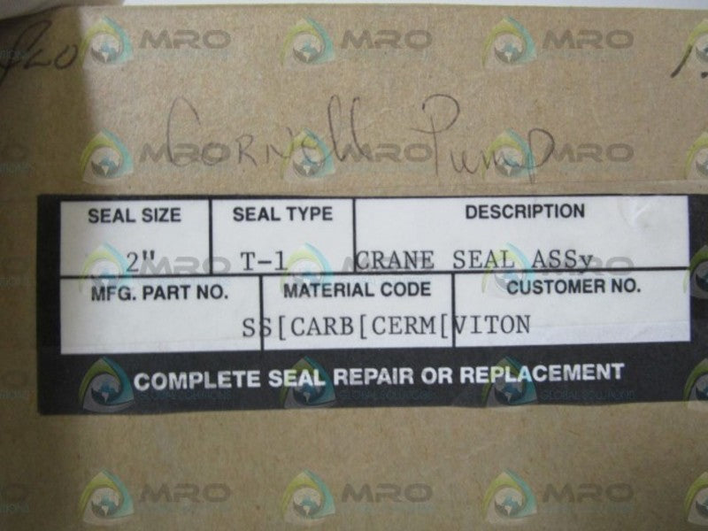 CRANE SEAL ASSEMBLY 2" T-1  NSMP