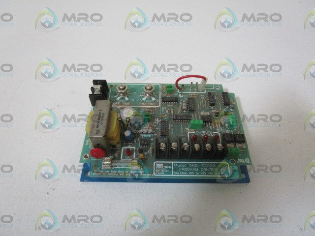 NCC PROGRAMMABLE CONTROL DNC-T2003-A10 *USED*
