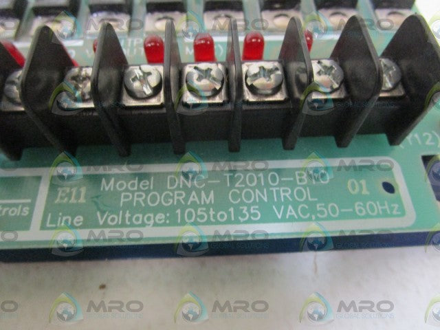 NCC PROGRAMMABLE CONTROL DNC-T2010-B10 *USED*