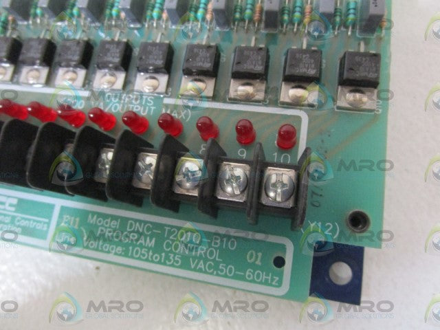 NCC PROGRAMMABLE CONTROL DNC-T2010-B10 *USED*