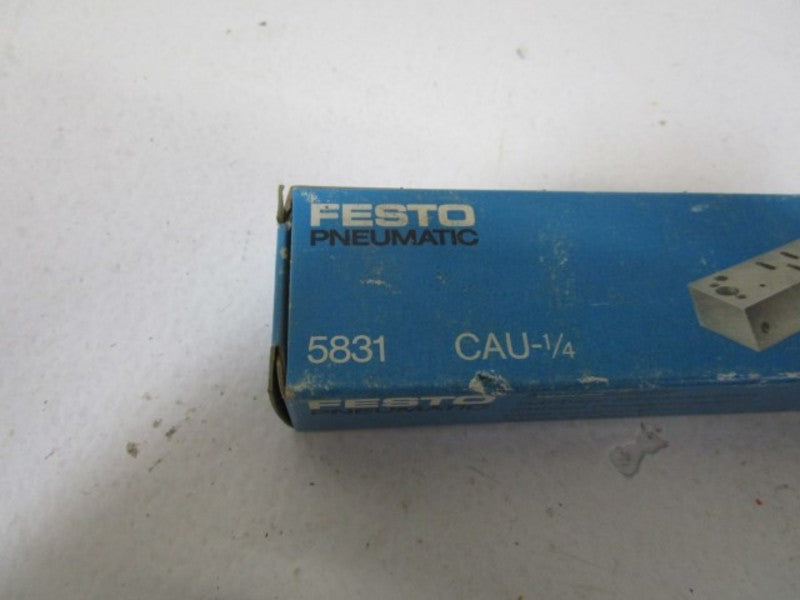 FESTO MANIFOLD SUB-BASE CAU-1/4  NSMP