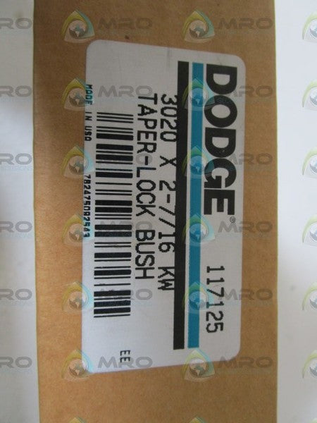 DODGE TAPER-LOCK BUSH 3020X2-7/16  NSFS