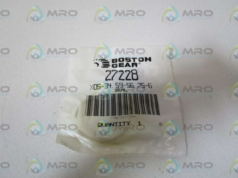 BOSTON GEAR 27228 SEAL X0S-34.59-56.75-6  NSMP