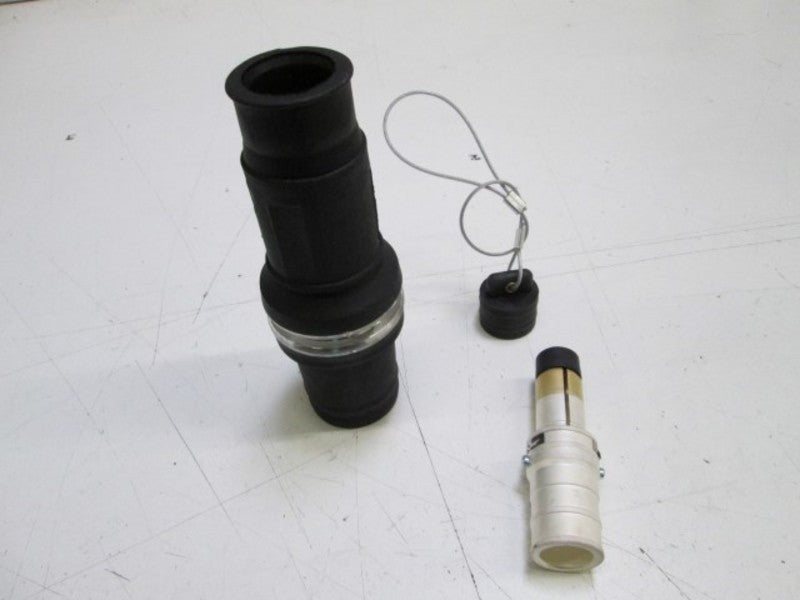 LEVITON BLACK PLUG 001-49M53-E * NEW IN FACTORY BAG *