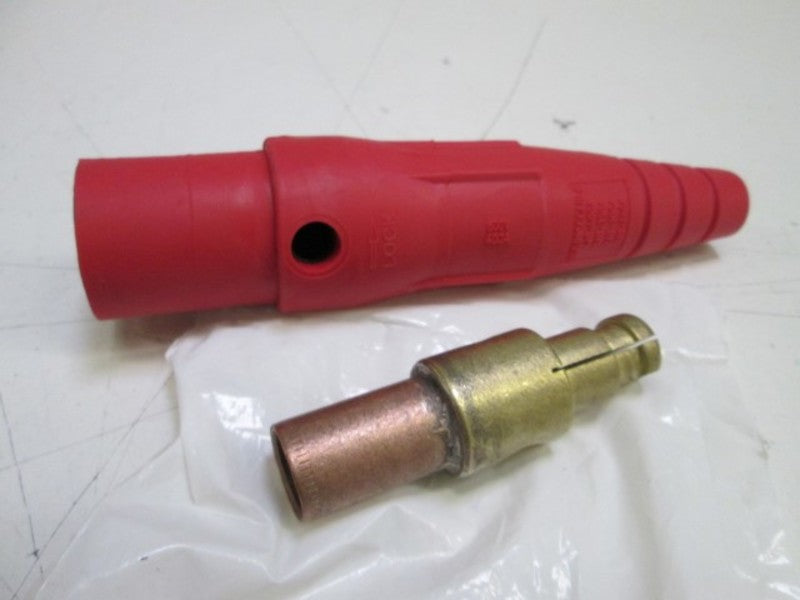 LEVITON RED PLUG 123-16D28-R (INCOMPLETE)  NSNP