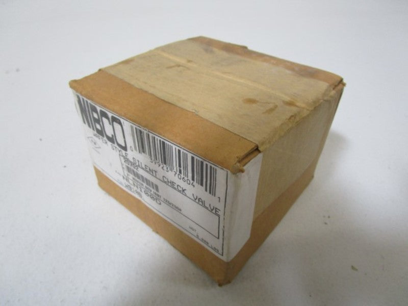 NIBCO W910B WATER STYLE SILENT CHECK VALVE NLN100D *FACTORY SEALED*