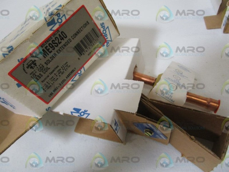 SPORLAN SOLENOID VALVE ME9S240 *NEW IN BOX*