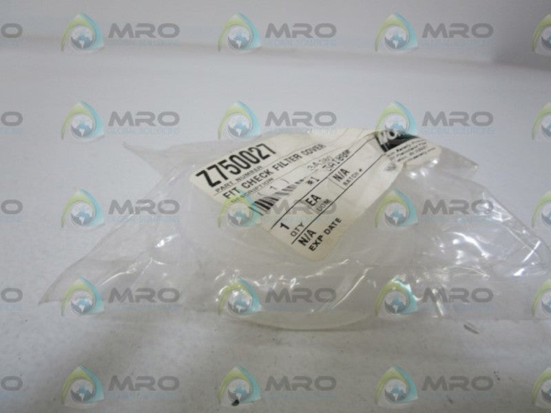 NORTH FIT CHECK FILTER COVER Z750027 * NEW IN FACTORY BAG *