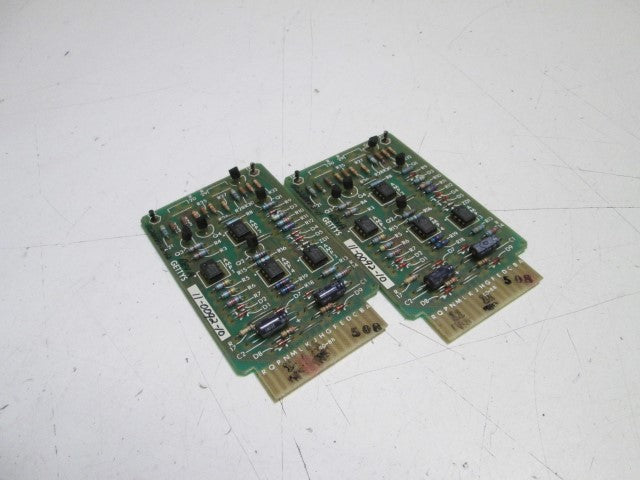 LOT OF 2 GETTYS CONTROLLER BOARD 11-0092-10 *USED*