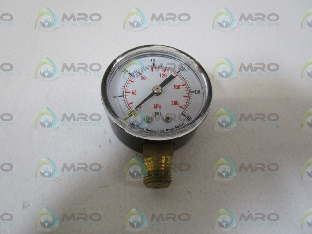 LOT OF 2 GRAINGER 0-30PSI PRESSURE GAUGE 4FLT8 *NEW IN BOX*
