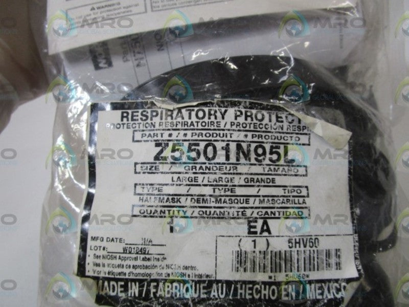 NORTH PROTECTION RESPIRATOR Z5501N95L * NEW IN FACTORY BAG *