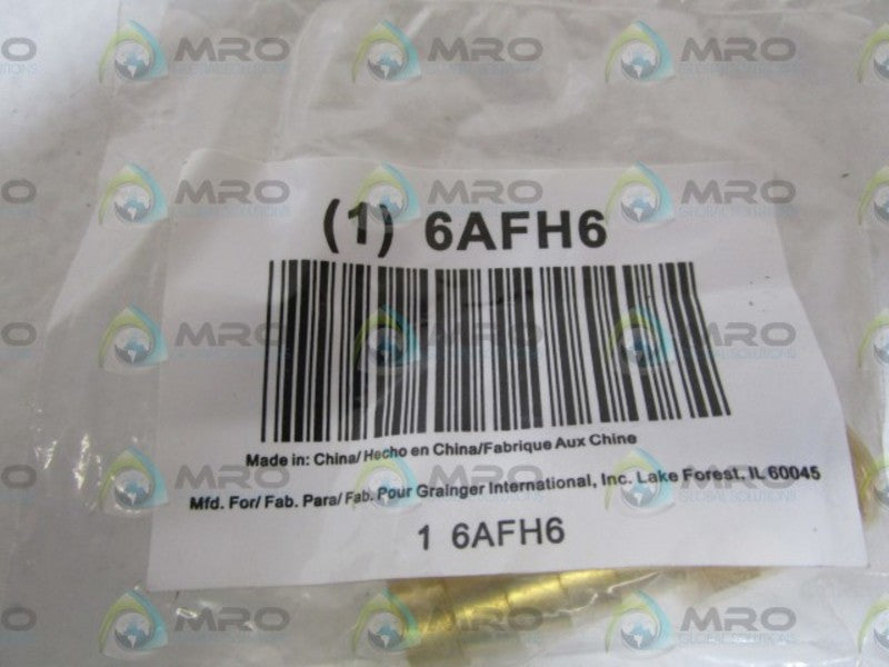 LOT OF 3 GRAINGER HOSE BARB 6AFH6 *NEW IN BAG*