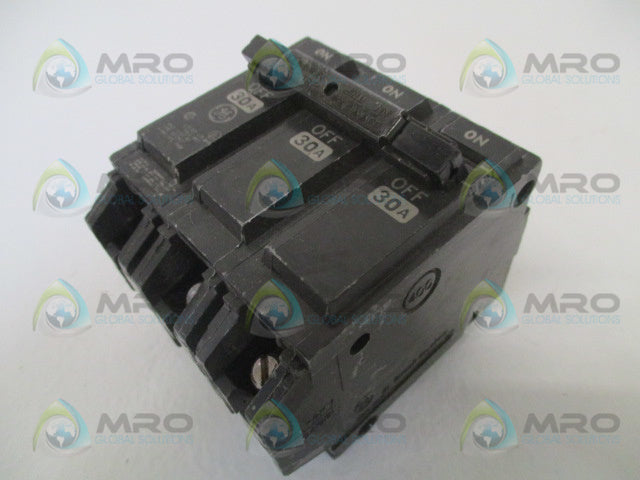 GENERAL ELECTRIC THQB330 CIRCUIT BREAKER 30A *USED*
