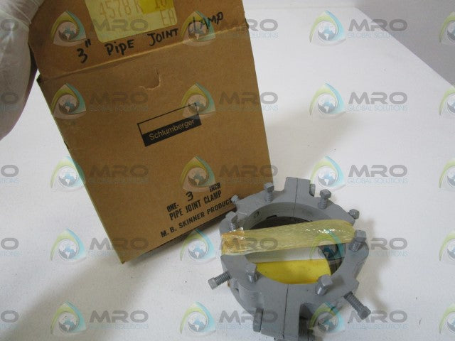 M.B. SKINNER 3" PIPE JOINT CLAMP *NEW IN BOX*