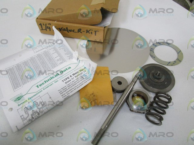 SPENCE E-VALVE REPAIR KIT 1-1/4"  (AS PICTURED) *NEW IN BOX*