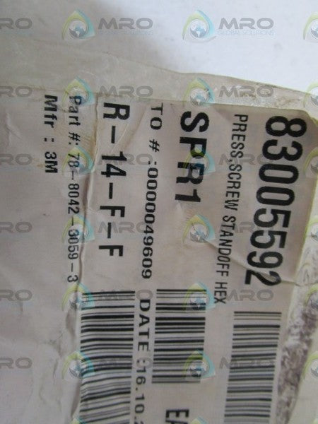 3M PRESS, SCREW STANDOFF HEX 78-8042-3059-3  NSNP