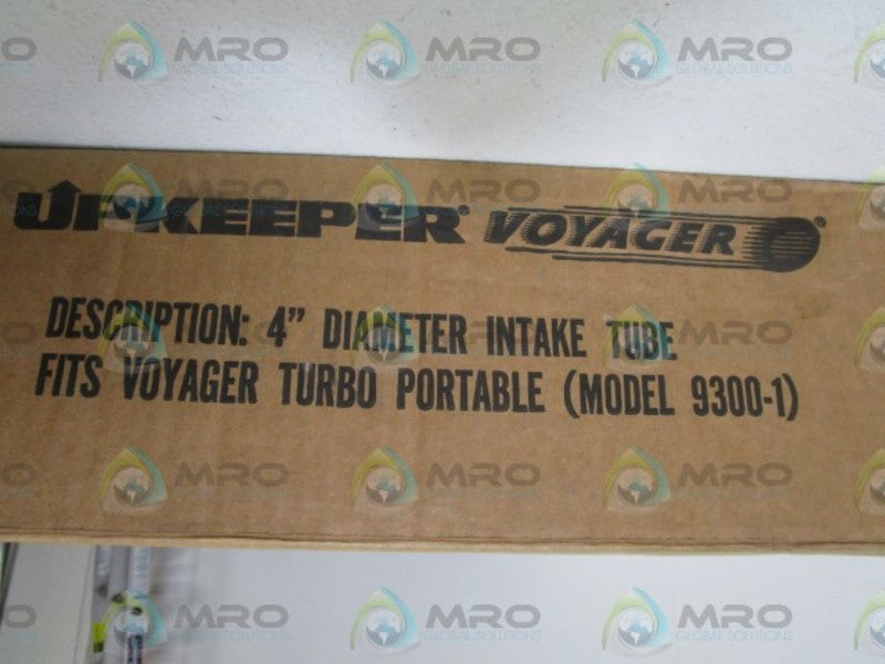 UPKEEPER 4" DIAMTER INTAKE TUBE 9300-1 *NEW IN BOX*