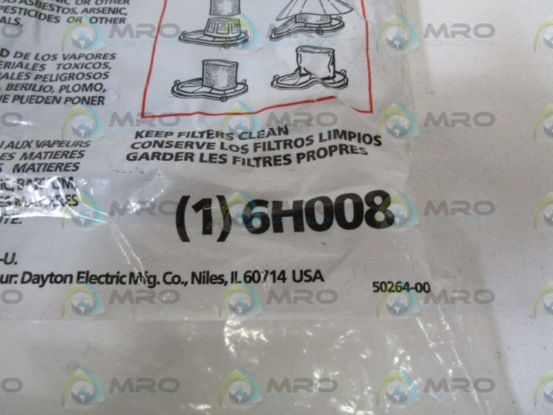 DAYTON 3 DRY FILTERS 6H008  NSMP