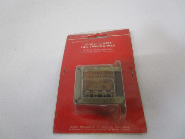 REALISTIC 70V LINE TRANSFORMER 32-1031A *ORIGINAL PACKAGE*
