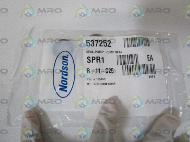 NORDSON PUMP SEAL KIT 105450A * NEW IN FACTORY BAG *