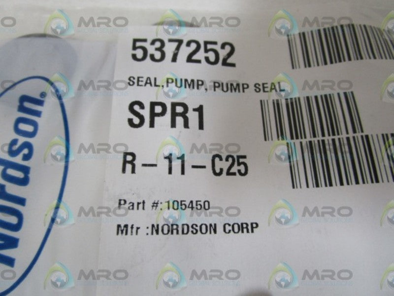 NORDSON PUMP SEAL KIT 105450A * NEW IN FACTORY BAG *