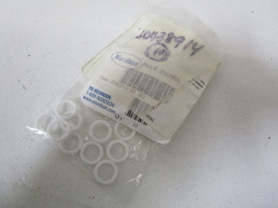LOT OF 10 NORDSON O-RING 250290A *NEW IN BAG*