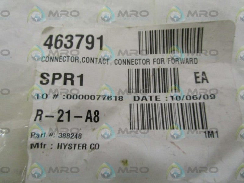 HYSTER  388248 CONNECTOR  NSNP