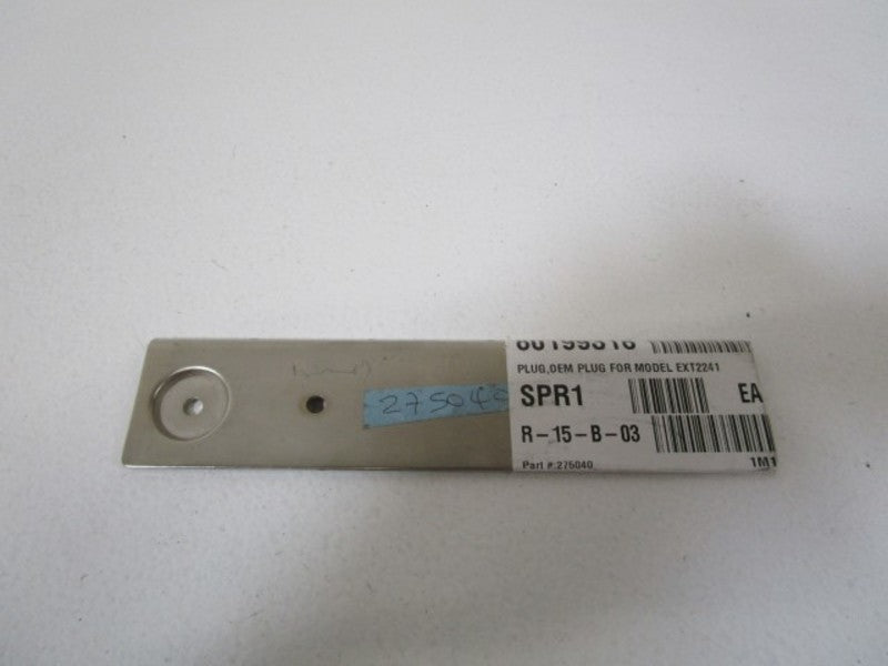 PEGASUS CORP. PLUG FOR MODEL EXT2241 OEM 275040  NSNP