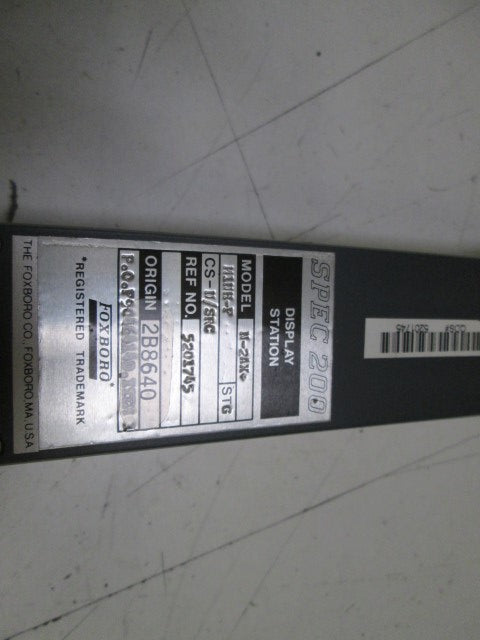 FOXBORO DISPLAY STATION N-2AX+M1NH-F *USED*