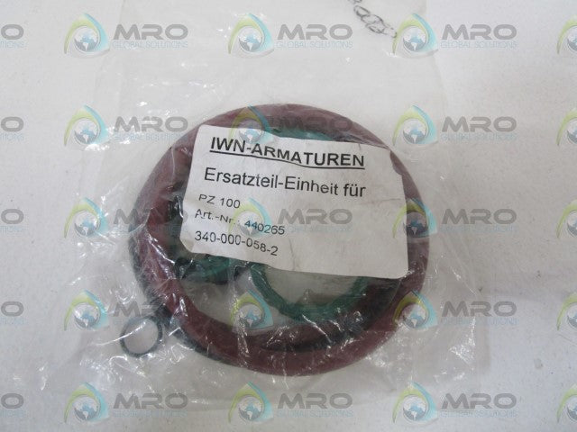 IWN-ARMATUREN 440265 KIT PZ100 *NEW IN BAG*