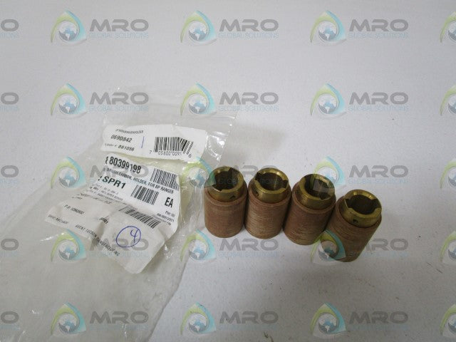 LOT OF 4 NATL SUPER SERVICE CARBON BRUSH HOLDER 06-9-084-2 *NEW NO BOX*