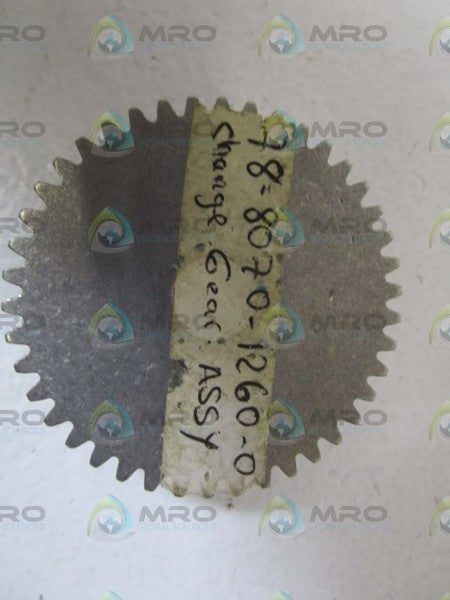 CHANGE GEAR 78-8070-1260-0  NSNP