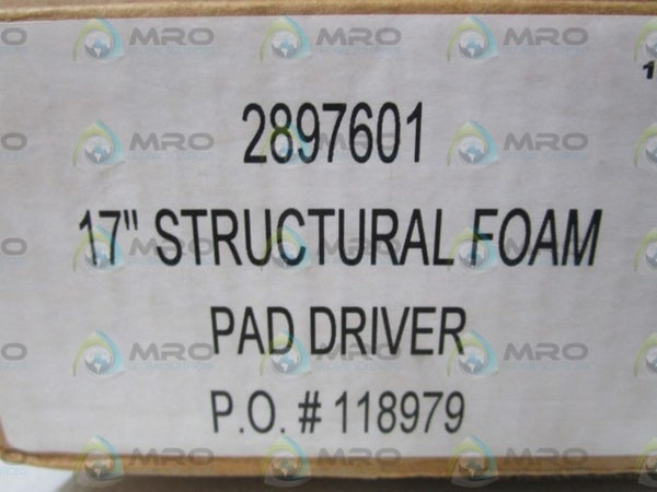17" STRUCTURAL FOAM PAD DRIVER 2897601  NSMP