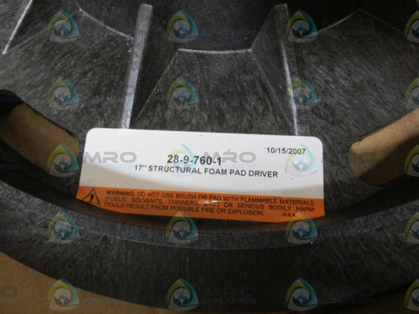 17" STRUCTURAL FOAM PAD DRIVER 2897601  NSMP
