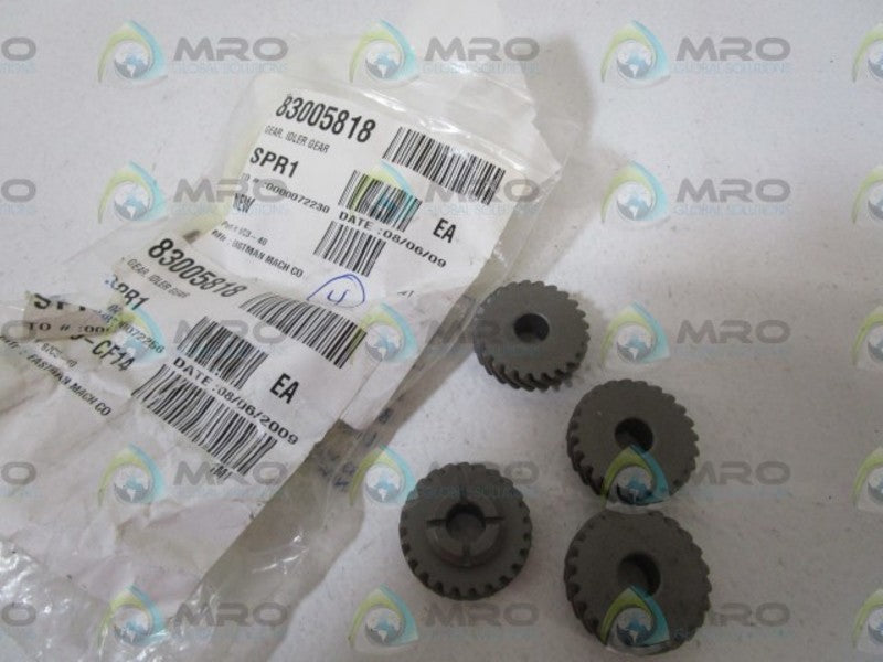 LOT OF 4 EASTMAN MACH CO. IDLER GEAR 87C3-40 *NEW NO BOX*