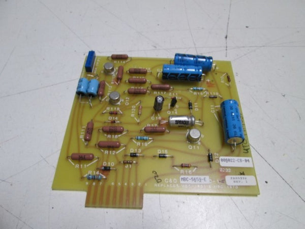 C&D BOARD MBC-5659-E  UNMP