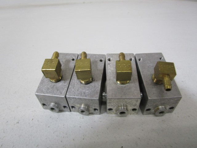 LOT OF 4 NORDSON AIR ACTUATED VALVE 234867 *NEW NO BOX*