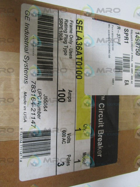 GENERAL ELECTRIC SELA36AT0100 *FACTORY SEALED*