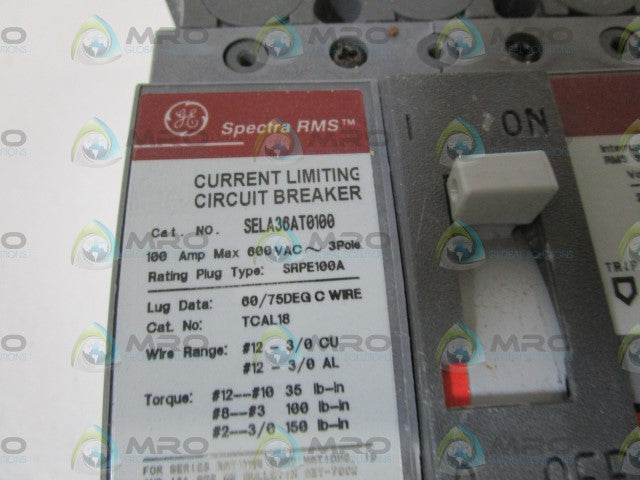 GENERAL ELECTRIC SELA36AT0100 *NEW IN BOX*